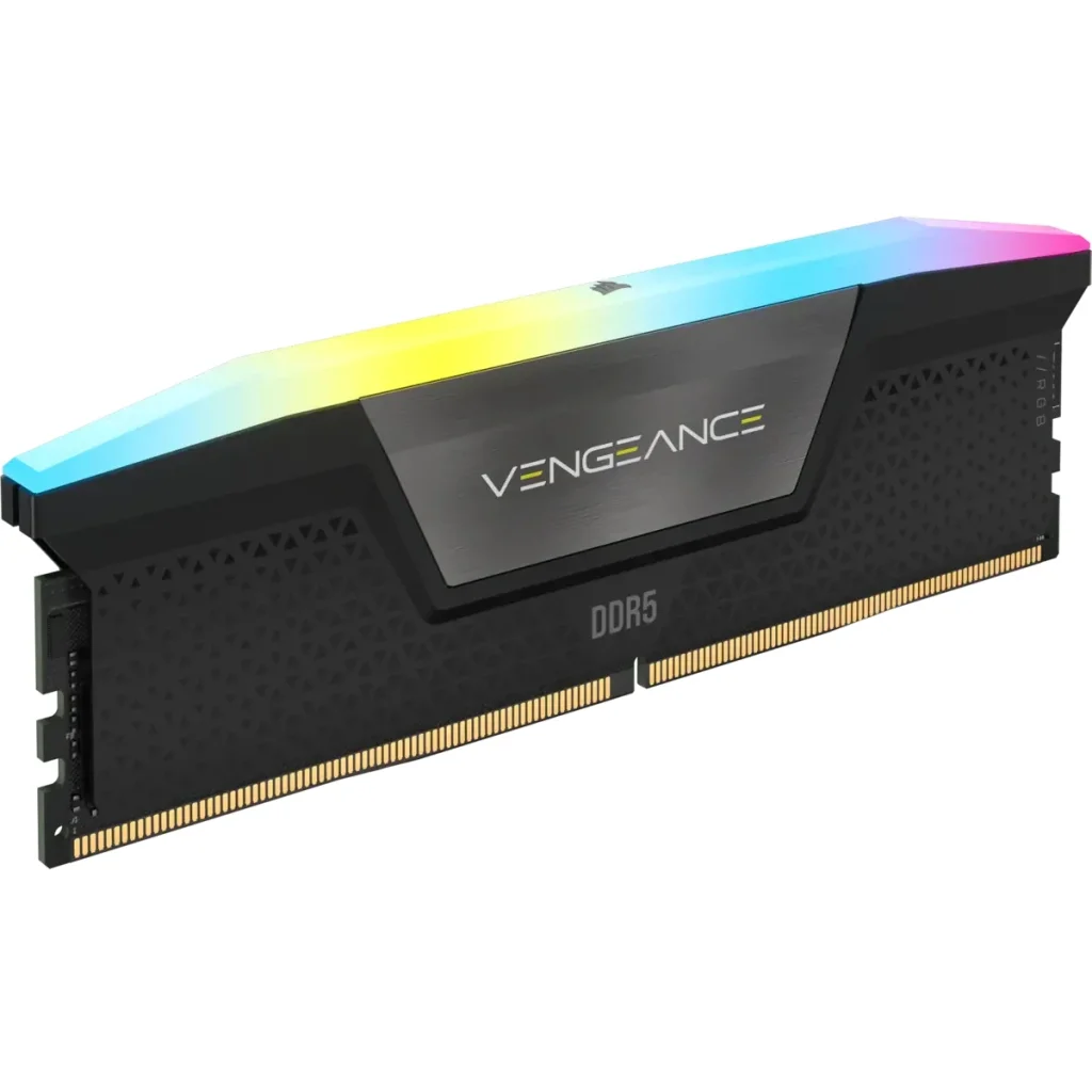 Модуль пам'яті DDR5 2x16GB/6000 Corsair Vengeance RGB Black (CMH32GX5M2E6000C36)