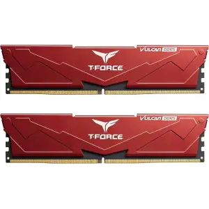 Оперативна пам'ять DDR5 2x16GB/6000 Team T-Force Vulcan Red (FLRD532G6000HC38ADC01) UA