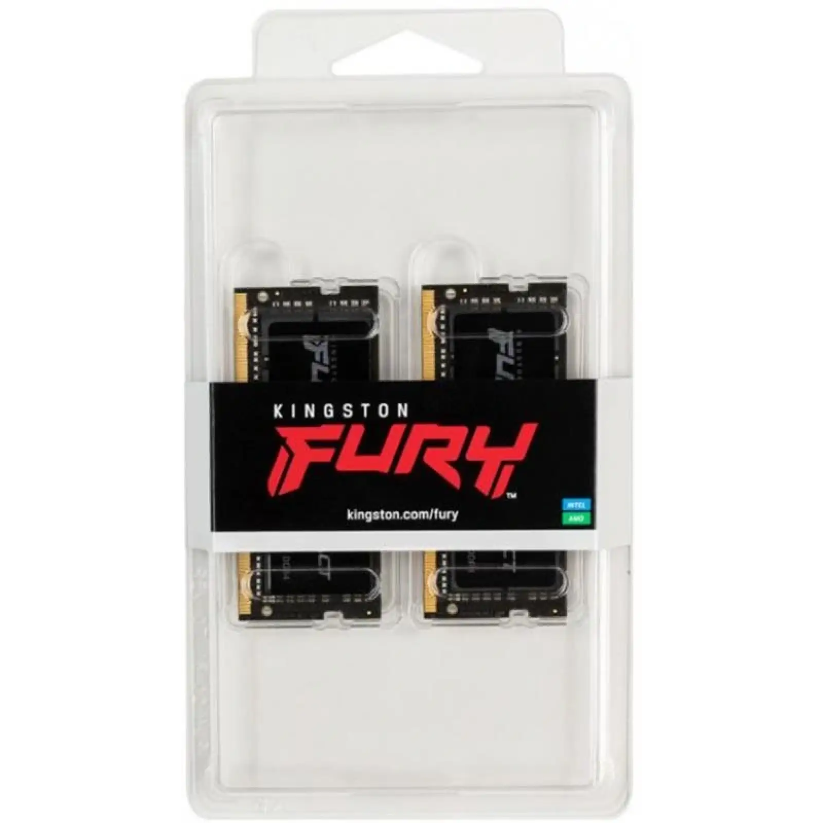 Оперативна пам'ять SO-DIMM 2x8GB/2666 DDR4 Kingston Fury Impact (KF426S15IBK2/16) UA