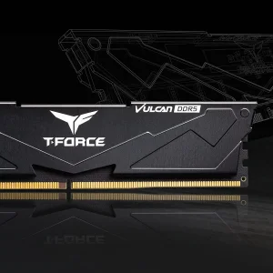Модуль памяти DDR5 2x16GB/6000 Team T-Force Vulcan Black (FLBD532G6000HC38GDC01) UA