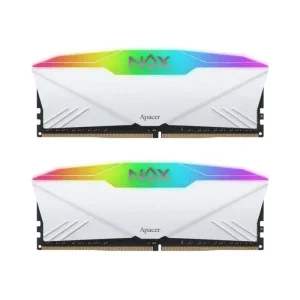 Оперативная память DDR4 2х8GB/3200 Apacer NOX RGB White (AH4U16G32C28YNWAA-2) UA