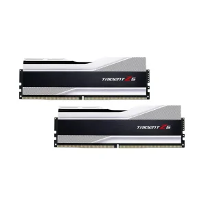 Модуль пам'яті DDR5 2x32GB/6000 G.Skill Trident Z5 Silver (F5-6000J3238G32GX2-TZ5S) UA