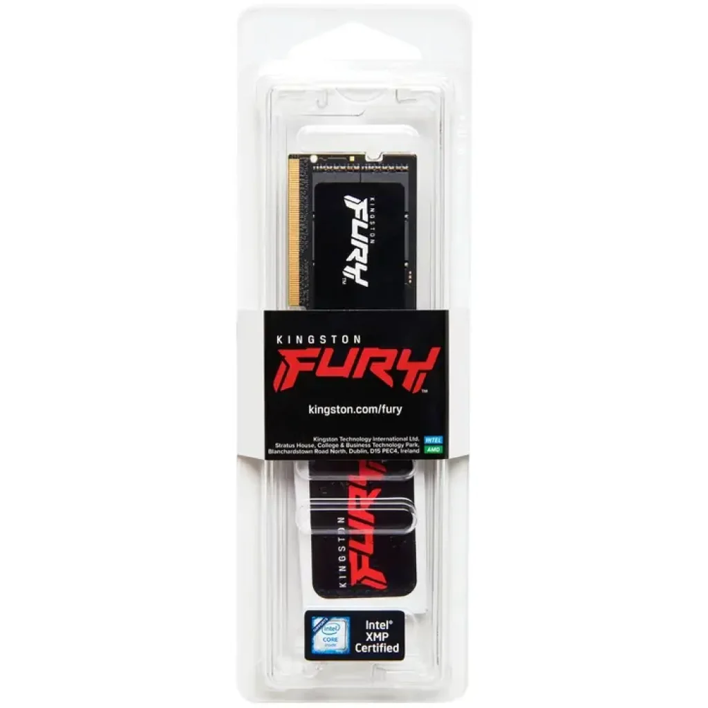 Модуль памяти SO-DIMM 32GB/5600 DDR5 Kingston Fury Impact PnP (KF556S40IB-32) UA