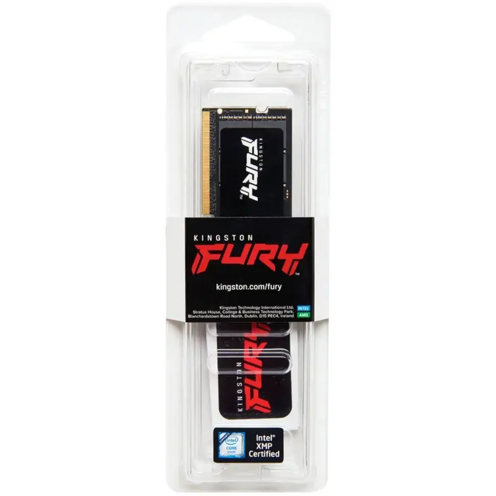 Оперативная память SO-DIMM 32GB/5600 DDR5 Kingston Fury Impact PnP (KF556S40IB-32) UA