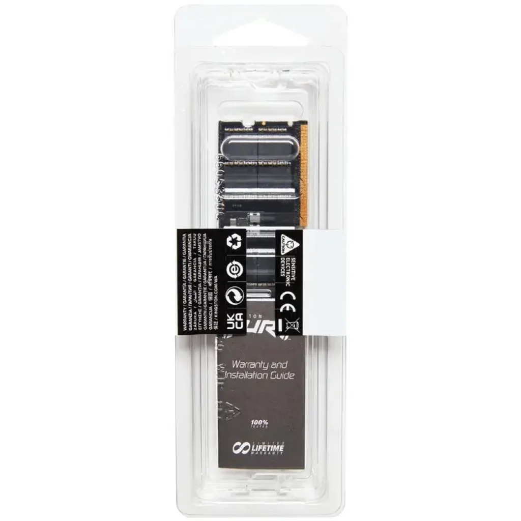 Модуль памяти SO-DIMM 32GB/5600 DDR5 Kingston Fury Impact PnP (KF556S40IB-32) UA