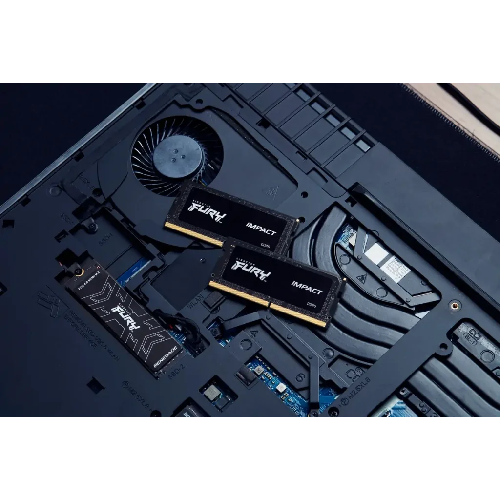 Модуль памяти SO-DIMM 32GB/5600 DDR5 Kingston Fury Impact PnP (KF556S40IB-32) UA