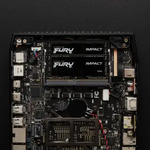 Оперативная память SO-DIMM 2x32GB/2666 DDR4 Kingston Fury Impact (KF426S16IBK2/64) UA