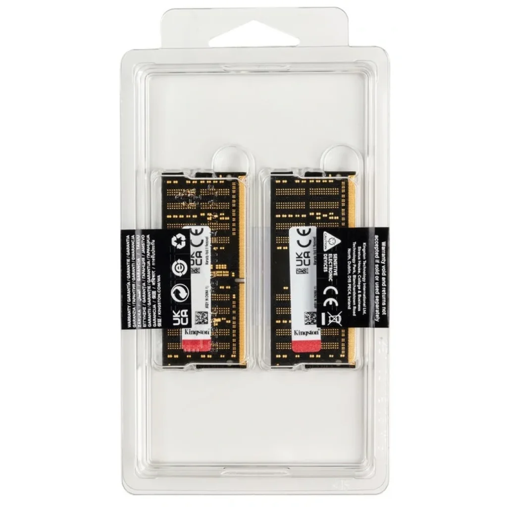 Модуль памяти SO-DIMM 2x16GB/3200 DDR4 Kingston Fury Impact (KF432S20IBK2/32) UA