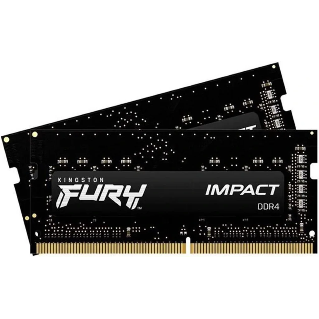 Модуль пам'яті SO-DIMM 2x8GB/3200 DDR4 Kingston Fury Impact (KF432S20IBK2/16) UA