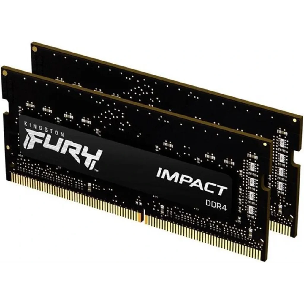 Модуль пам'яті SO-DIMM 2x8GB/3200 DDR4 Kingston Fury Impact (KF432S20IBK2/16) UA