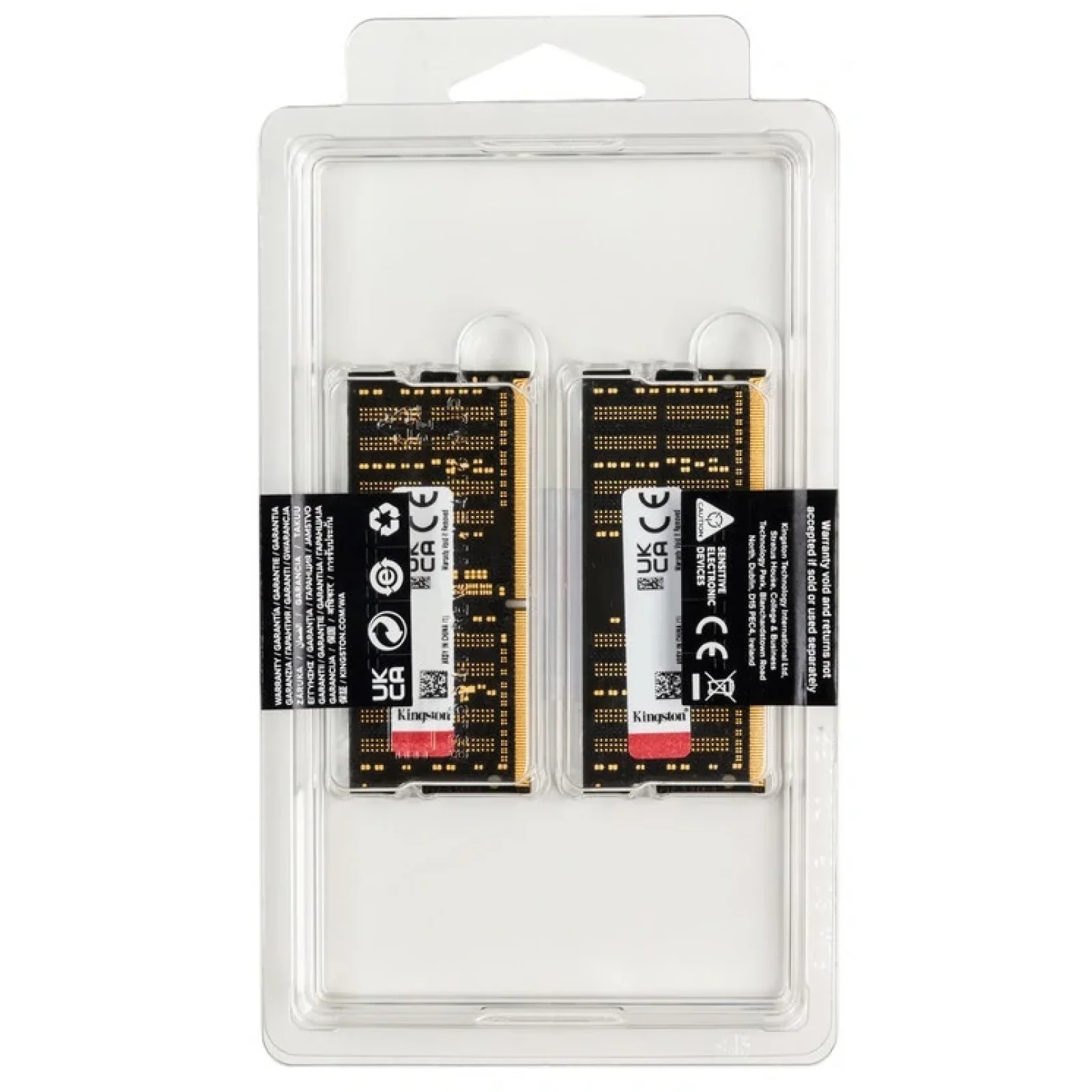 Модуль пам'яті SO-DIMM 2x8GB/3200 DDR4 Kingston Fury Impact (KF432S20IBK2/16) UA