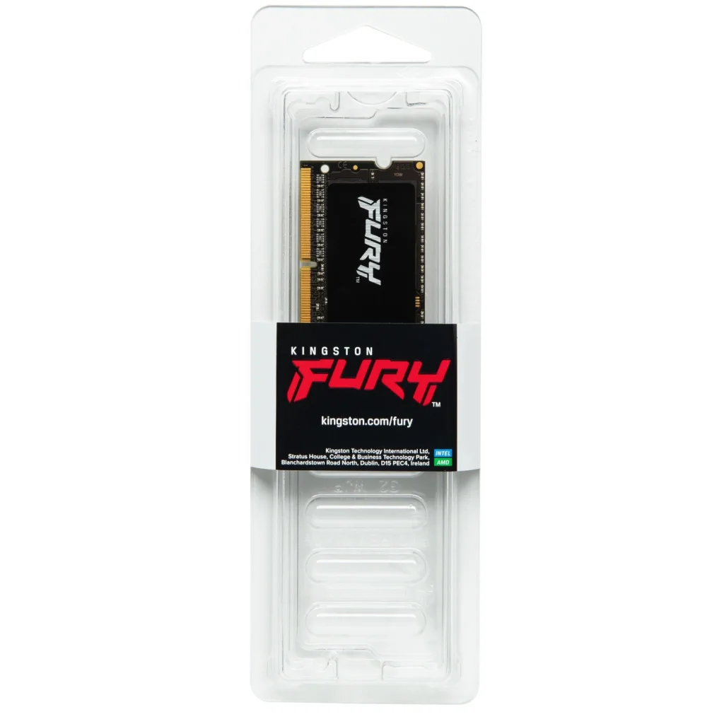 Модуль пам'яті SO-DIMM 8GB/3200 DDR4 Kingston Fury Impact (KF432S20IB/8) UA