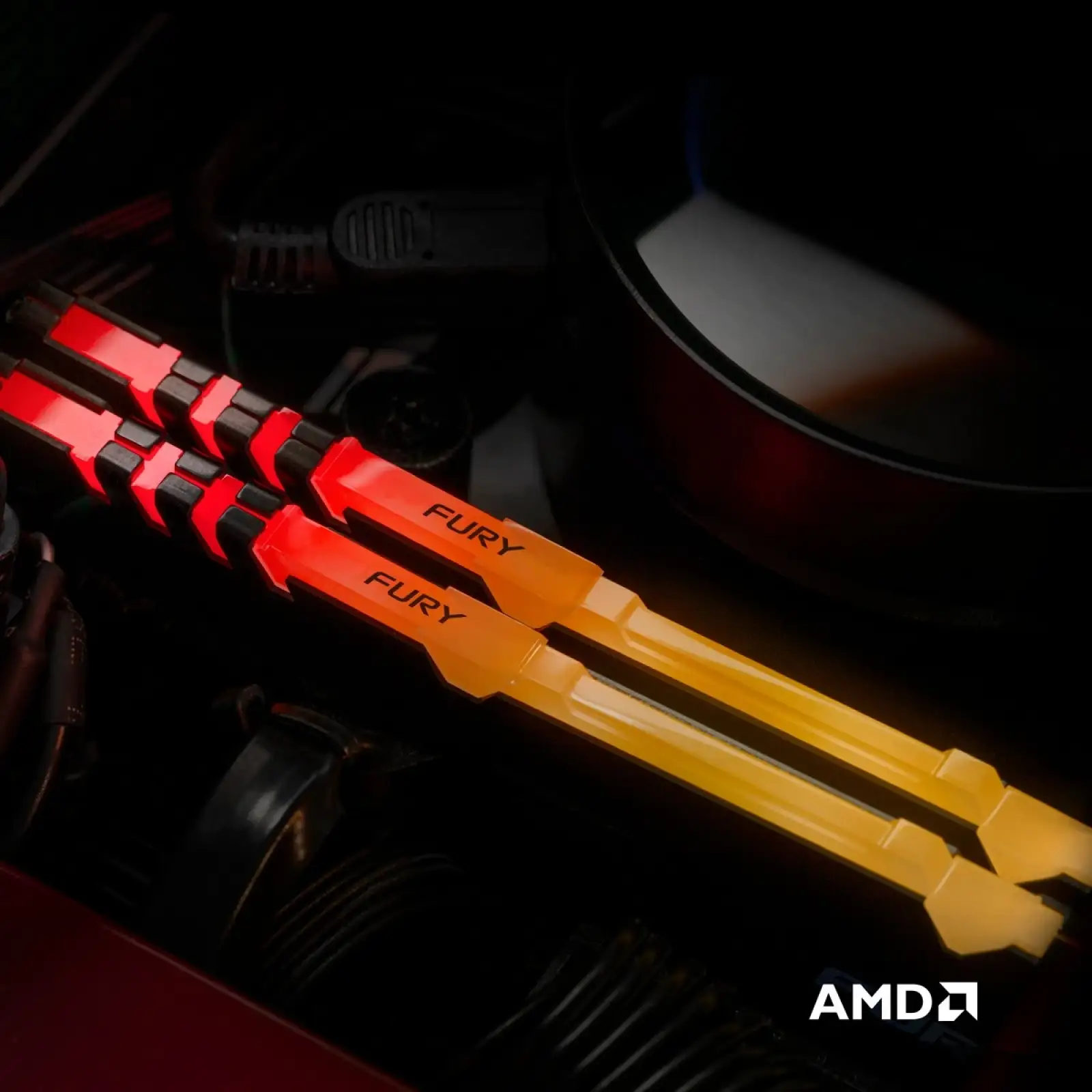 Оперативная память DDR4 2x16GB/3200 Kingston Fury Beast RGB (KF432C16BBAK2/32) UA