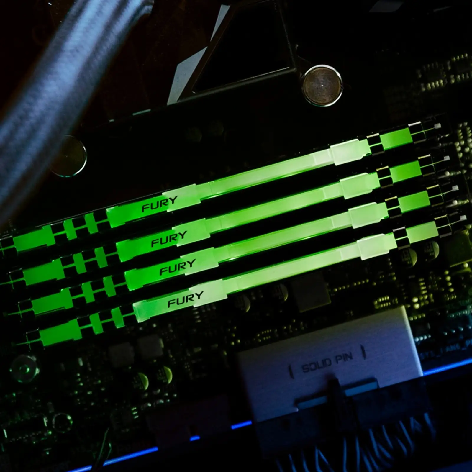 Оперативная память DDR4 2x16GB/3200 Kingston Fury Beast RGB (KF432C16BBAK2/32) UA