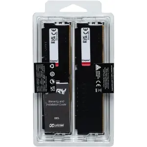 Оперативна пам'ять DDR5 2x16GB/6000 Kingston Fury Beast Black (KF560C36BBEK2-32) UA