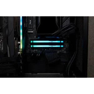 Модуль памяти DDR5 16GB/6400 Kingston Fury Beast RGB Black (KF564C32BBA-16) UA