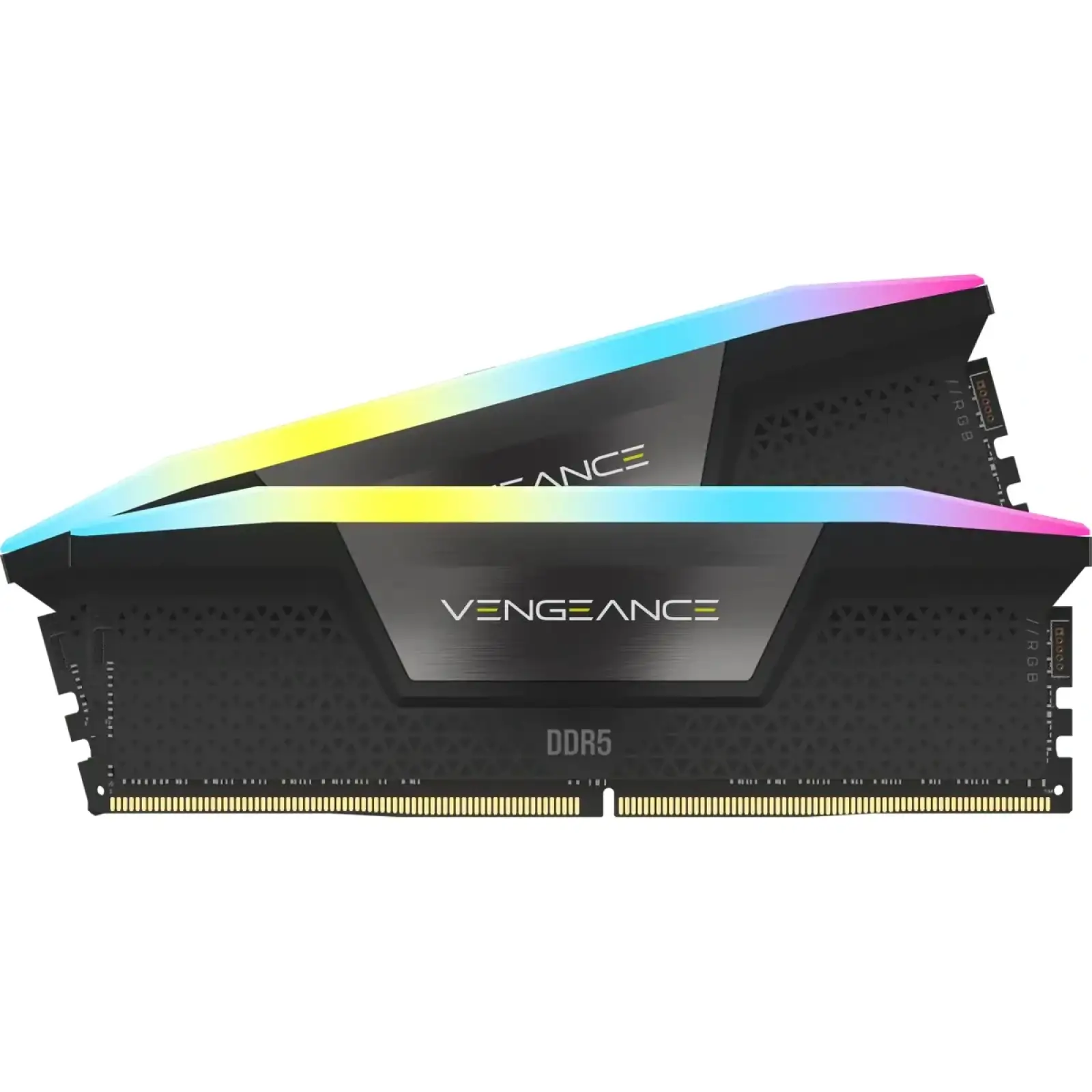 Оперативна пам'ять DDR5 2x16GB/5200 Corsair Vengeance RGB Black (CMH32GX5M2B5200Z40K) UA