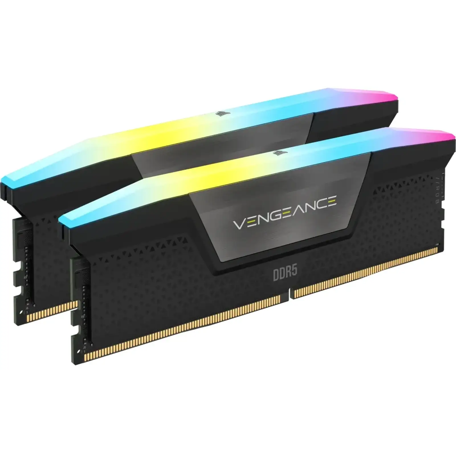 Оперативна пам'ять DDR5 2x16GB/5200 Corsair Vengeance RGB Black (CMH32GX5M2B5200Z40K) UA
