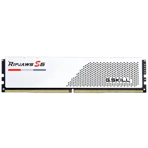 Оперативна пам'ять DDR5 2x16GB/5200 G.Skill Ripjaws S5 White (F5-5200J3636C16GX2-RS5W) UA