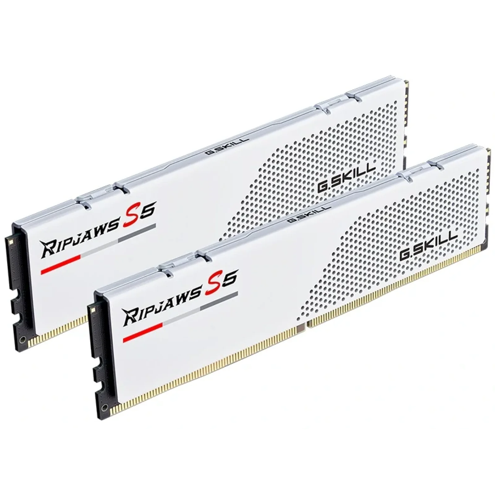 Модуль пам'яті DDR5 2x16GB/6000 G.Skill Ripjaws S5 White (F5-6000J3040F16GX2-RS5W) UA