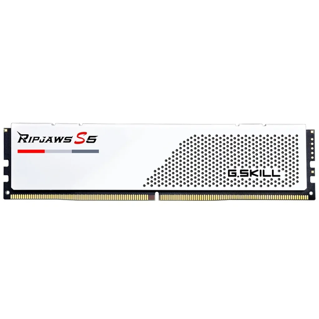 Модуль памяти DDR5 2x16GB/6000 G.Skill Ripjaws S5 White (F5-6000J3040F16GX2-RS5W) UA