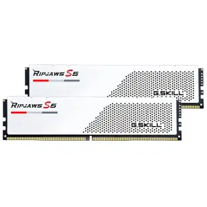 Оперативна пам'ять DDR5 2x32GB/6000 G.Skill Ripjaws S5 White (F5-6000J3040G32GX2-RS5W) UA