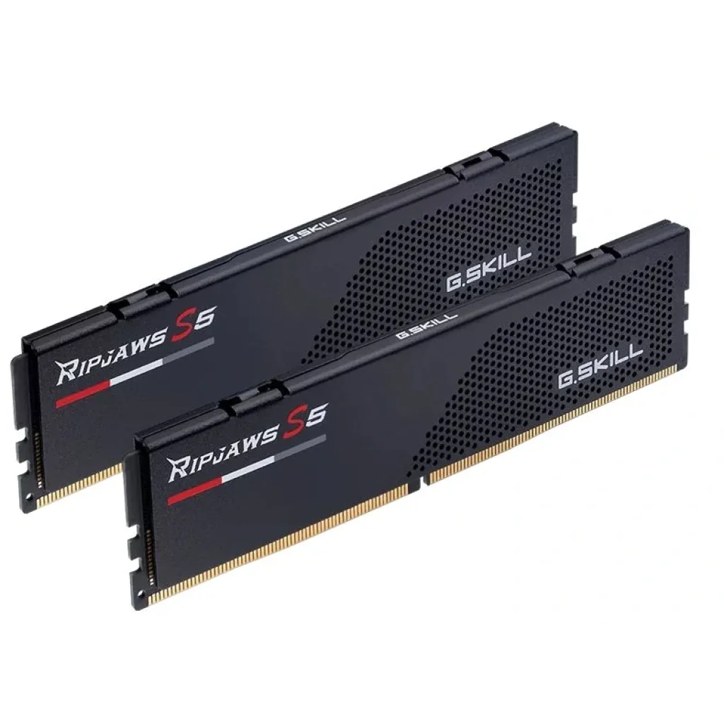 Модуль памяти DDR5 2x32GB/6400 G.Skill Ripjaws S5 Black (F5-6400J3239G32GX2-RS5K) UA
