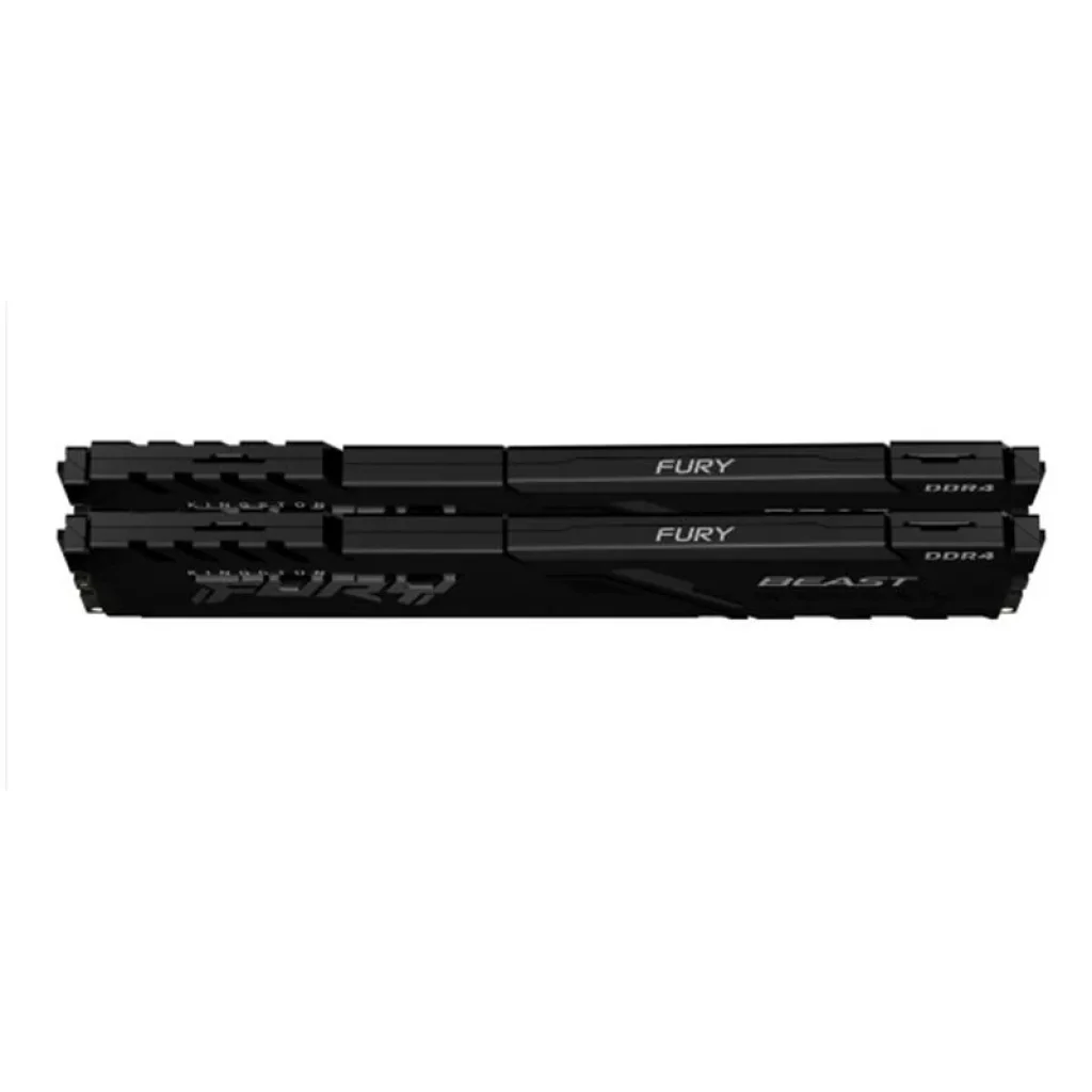 Модуль памяти DDR4 2x32GB/3200 Kingston Fury Beast Black (KF432C16BBK2/64) UA