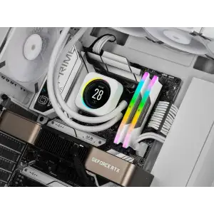 Оперативна пам'ять DDR5 2x16GB/6400 Corsair Vengeance RGB White (CMH32GX5M2B6400C36W) UA