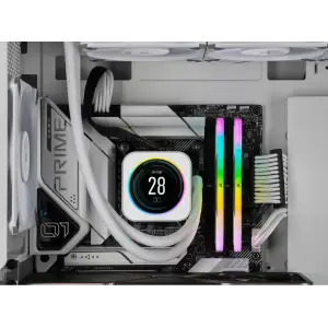 Оперативна пам'ять DDR5 2x16GB/6400 Corsair Vengeance RGB White (CMH32GX5M2B6400C36W) UA