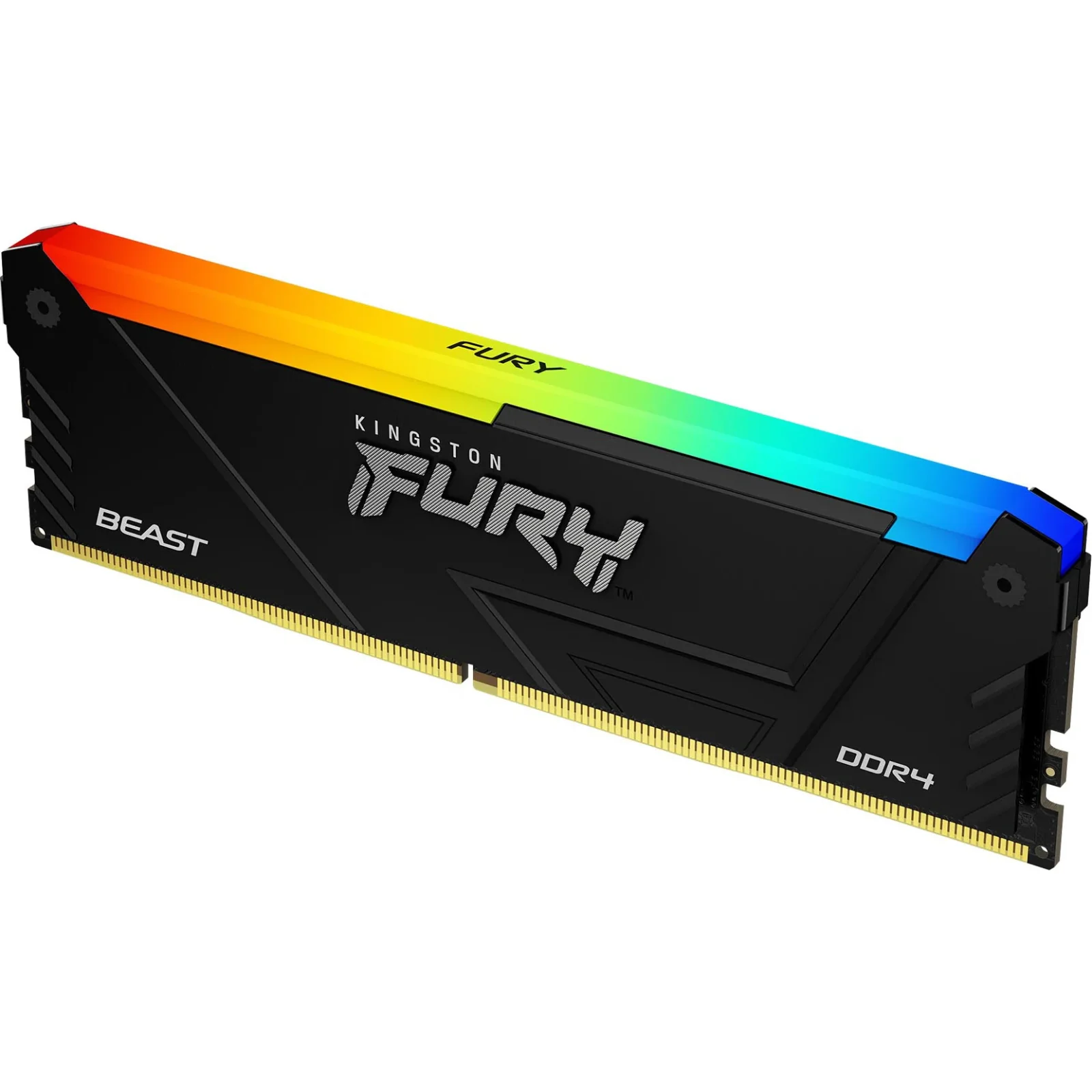 Модуль памяти DDR4 8GB/3200 Kingston Fury Beast RGB (KF432C16BB2A/8WP) UA