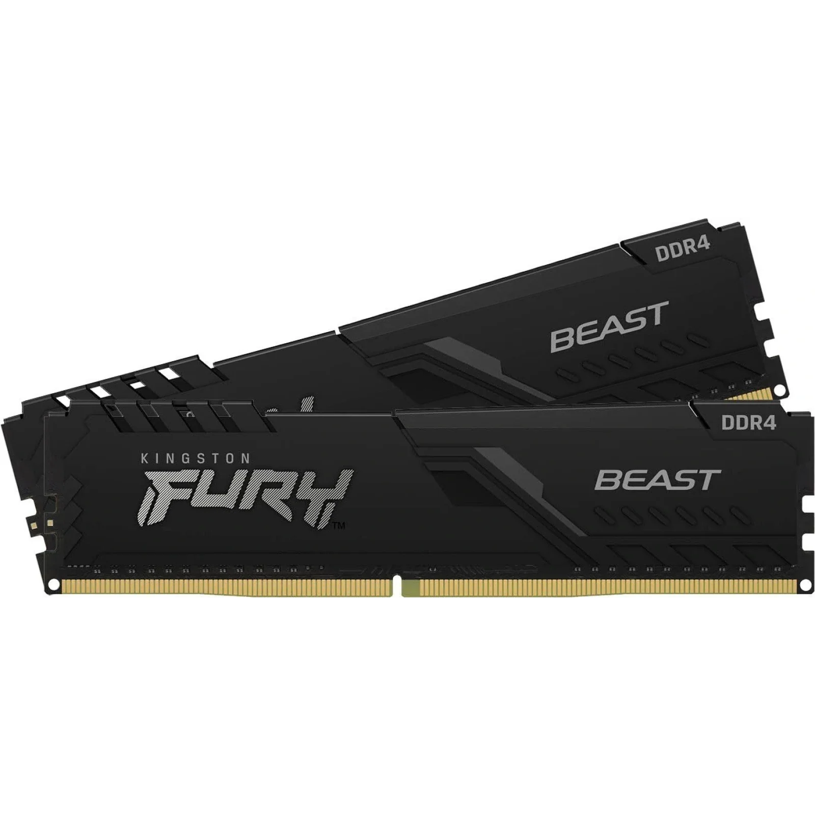 Модуль пам'яті DDR4 2x8GB/3600 Kingston Fury Beast Black (KF436C17BBK2/16) UA