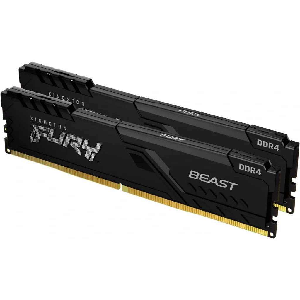 Модуль памяти DDR4 2x8GB/3600 Kingston Fury Beast Black (KF436C17BBK2/16) UA