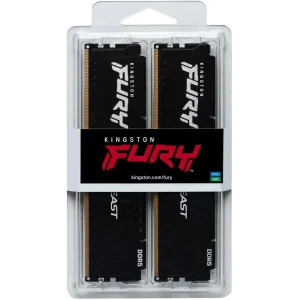 Модуль памяти DDR5 2x16GB/5600 Kingston Fury Beast Black (KF556C40BBK2-32) UA