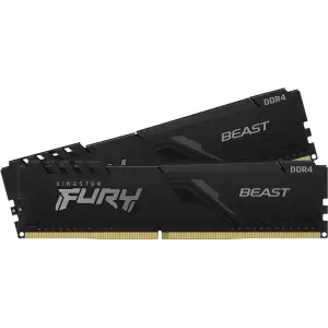 Оперативна пам'ять DDR4 2x8GB/2666 Kingston Fury Beast Black (KF426C16BBK2/16) UA