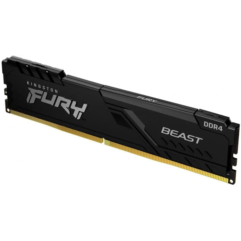 Модуль пам'яті DDR4 16GB/3600 Kingston Fury Beast Black (KF436C18BB/16) UA