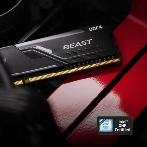 Модуль пам'яті DDR4 16GB/3600 Kingston Fury Beast Black (KF436C18BB/16) UA