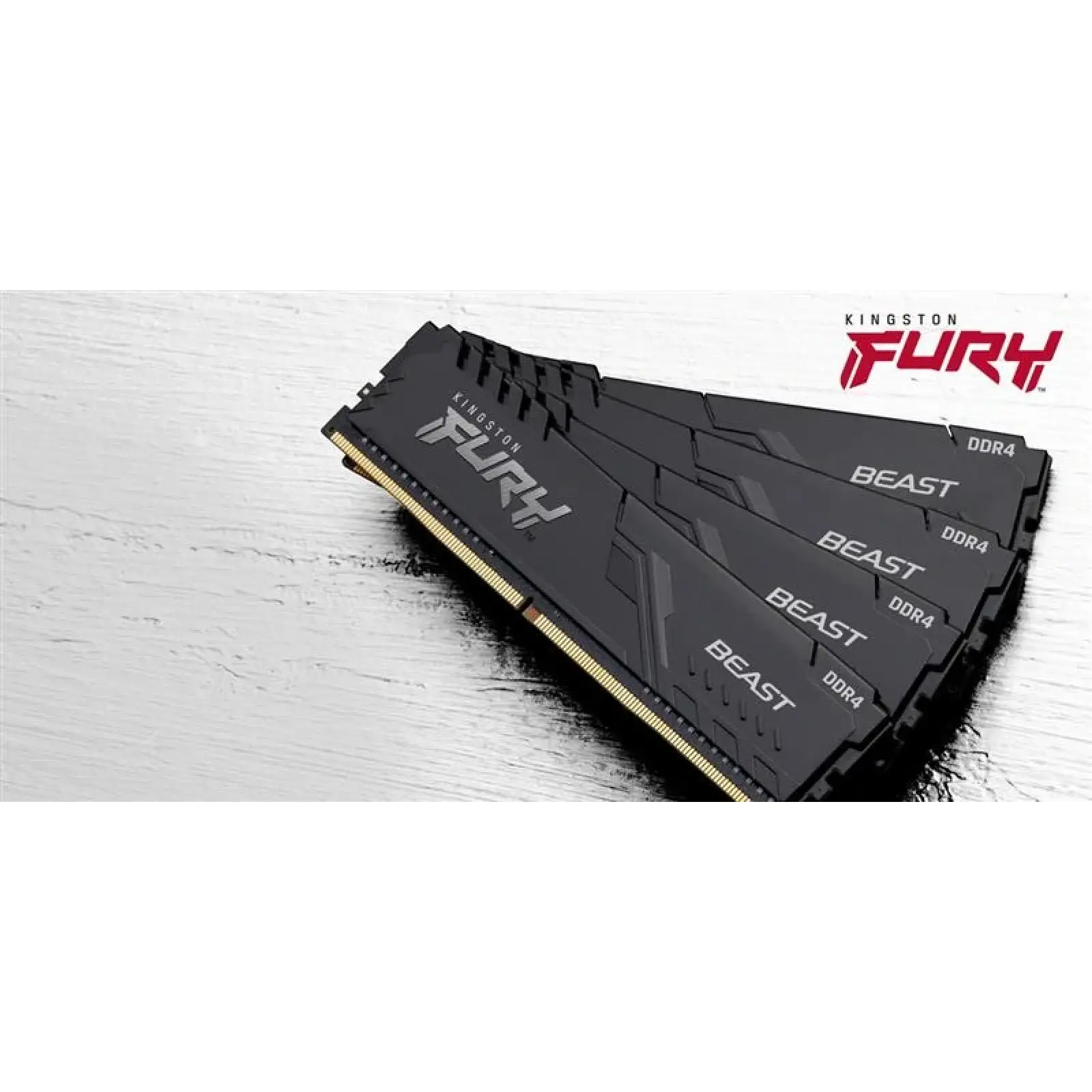 Оперативна пам'ять DDR4 16GB/2666 Kingston Fury Beast Black (KF426C16BB1/16) UA