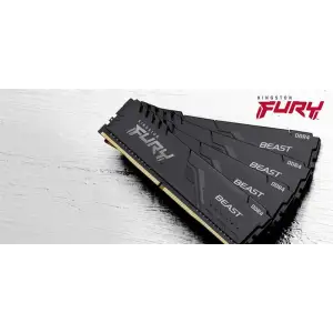 Оперативна пам'ять DDR4 16GB/2666 Kingston Fury Beast Black (KF426C16BB1/16) UA