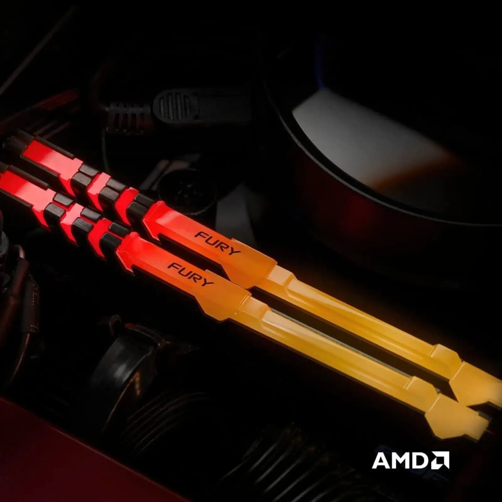 Оперативна пам'ять DDR4 8GB/3600 Kingston Fury Beast RGB (KF436C17BBA/8) UA