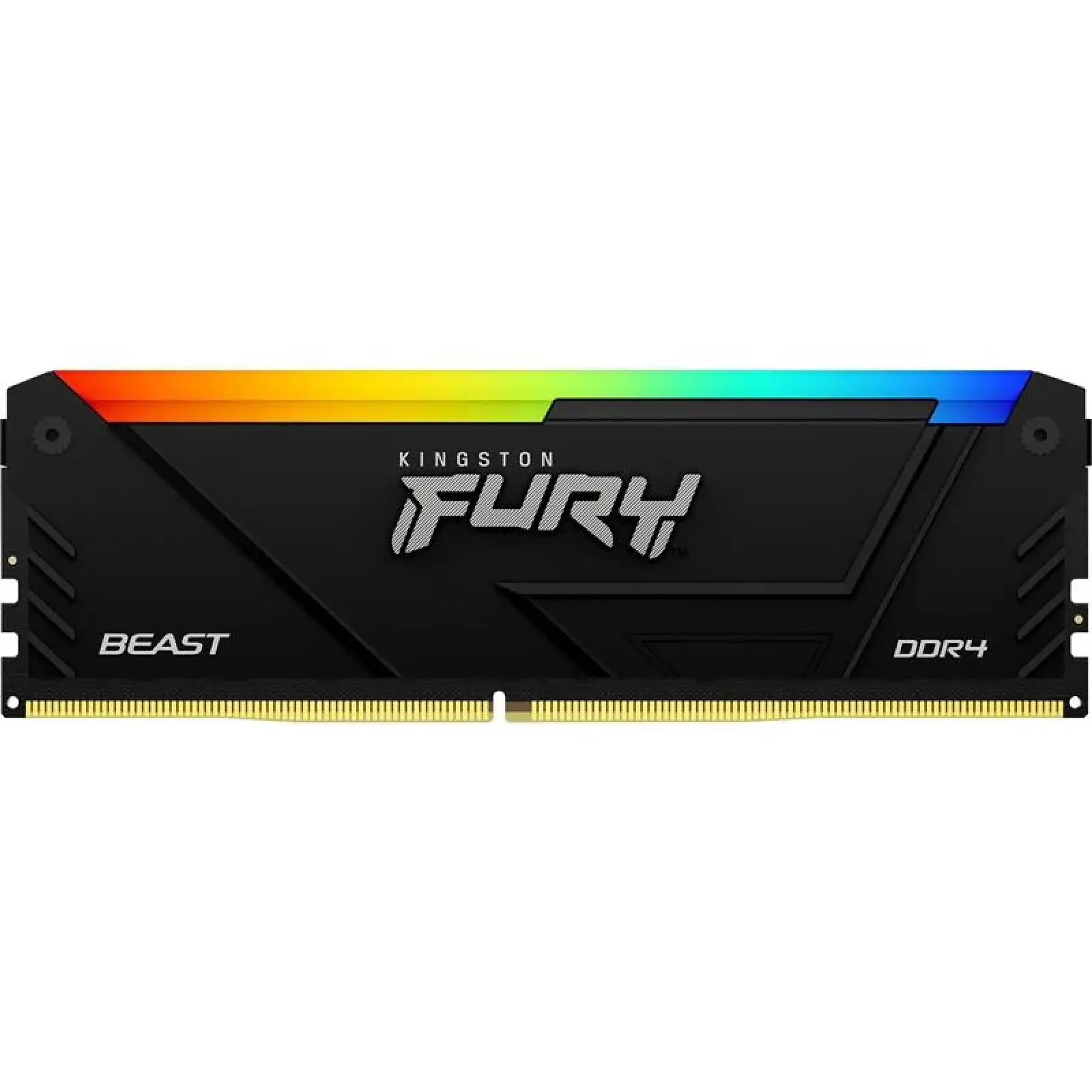 Оперативна пам'ять DDR4 2x8GB/3200 Kingston Fury Beast RGB (KF432C16BB2AK2/16) UA