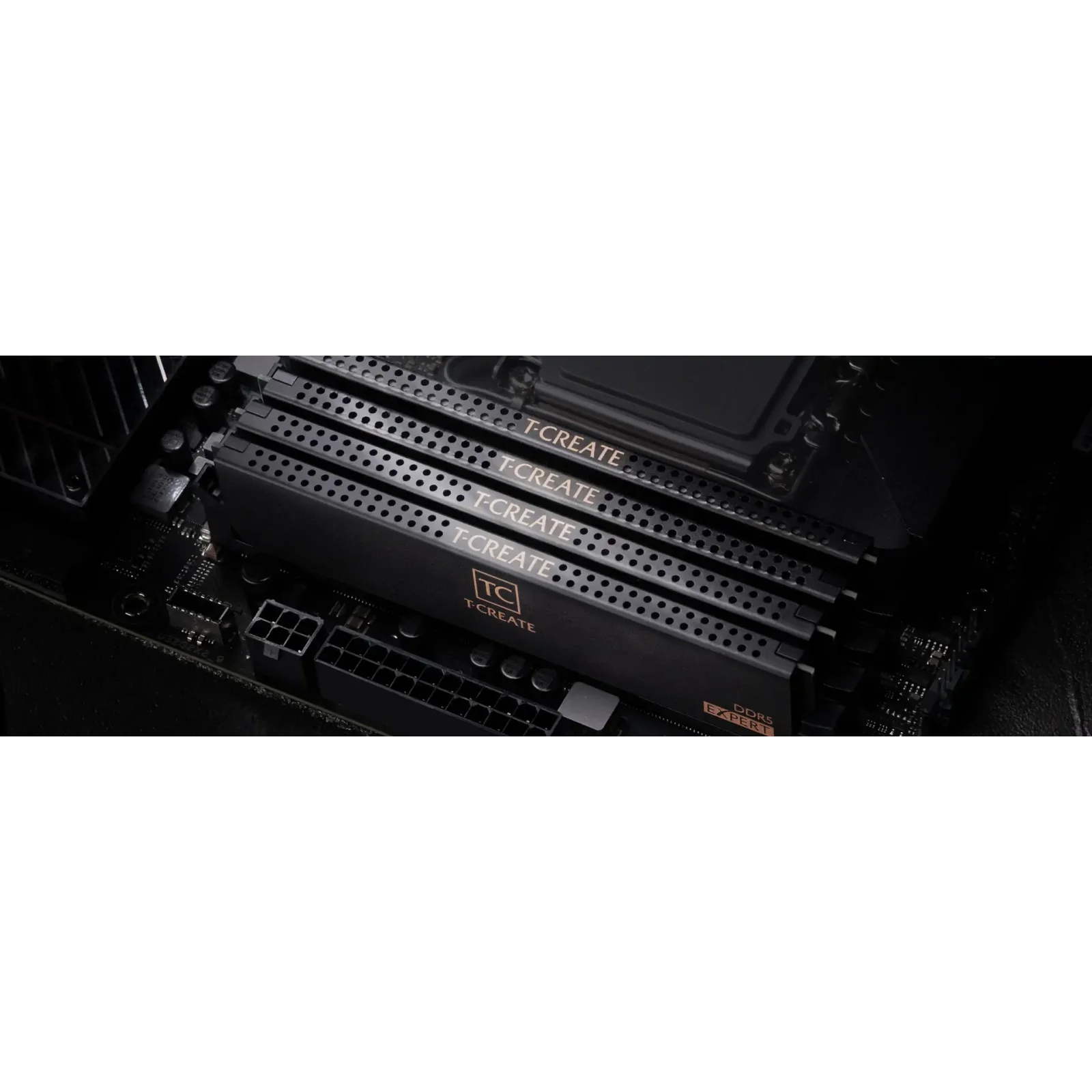 Модуль памяти DDR5 2x16GB/6000 Team T-Create Expert Overclocking 10L Black (CTCED532G6000HC38ADC01) UA