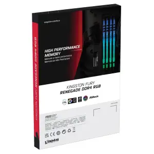 Оперативная память DDR4 2x8GB/4000 Kingston Fury Renegade RGB (KF440C19RB2AK2/16) UA