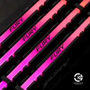 Оперативная память DDR4 2x8GB/4000 Kingston Fury Renegade RGB (KF440C19RB2AK2/16) UA