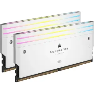 Оперативна пам'ять DDR5 2x16GB/6000 Corsair Dominator Titanium RGB White (CMP32GX5M2B6000C30W) UA