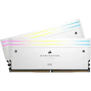 Оперативна пам'ять DDR5 2x16GB/6000 Corsair Dominator Titanium RGB White (CMP32GX5M2B6000C30W) UA