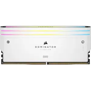 Оперативна пам'ять DDR5 2x16GB/6000 Corsair Dominator Titanium RGB White (CMP32GX5M2B6000C30W) UA