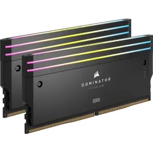 Оперативна пам'ять DDR5 2x16GB/6000 Corsair Dominator Titanium RGB (CMP32GX5M2B6000C30) UA