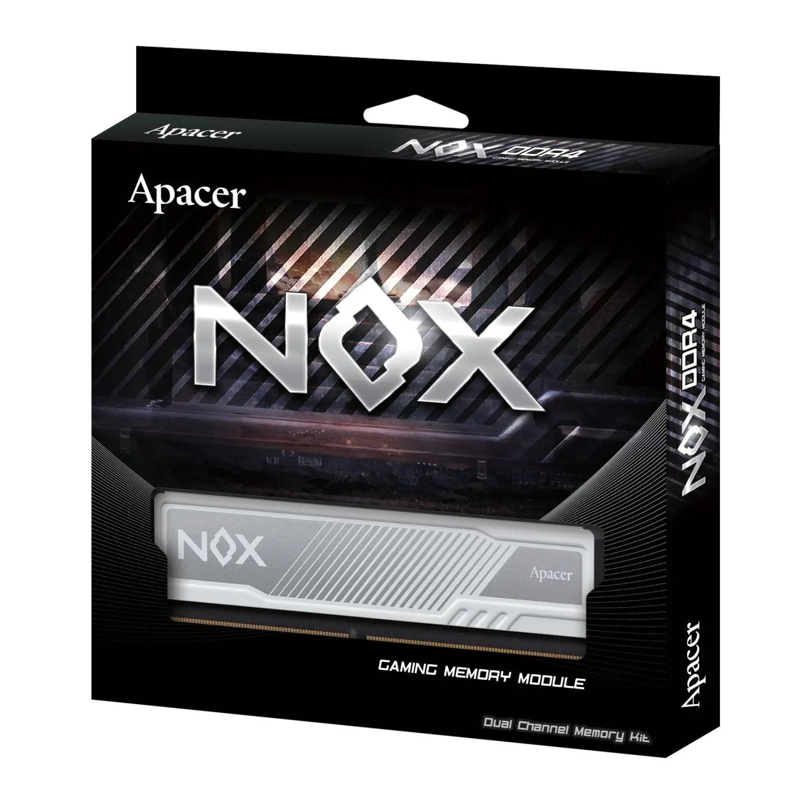 Оперативна пам'ять DDR4 2x16GB/3200 Apacer NOX White (AH4U32G32C28YMWAA-2) UA