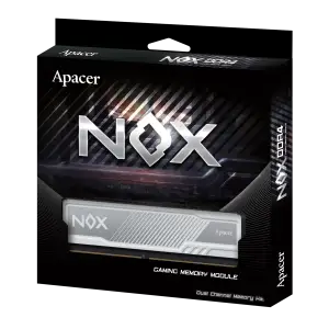 Оперативна пам'ять DDR4 2x16GB/3200 Apacer NOX White (AH4U32G32C28YMWAA-2) UA